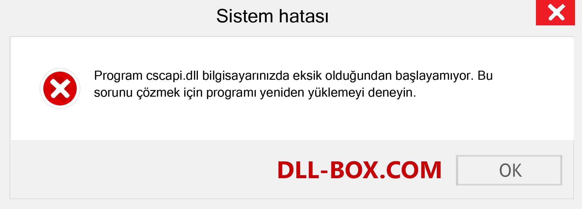 cscapi.dll dosyası eksik mi? Windows 7, 8, 10 için İndirin - Windows'ta cscapi dll Eksik Hatasını Düzeltin, fotoğraflar, resimler